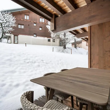 Familial Avec Terrasse Et Wifi, Proche Des Pistes De Le Praz
