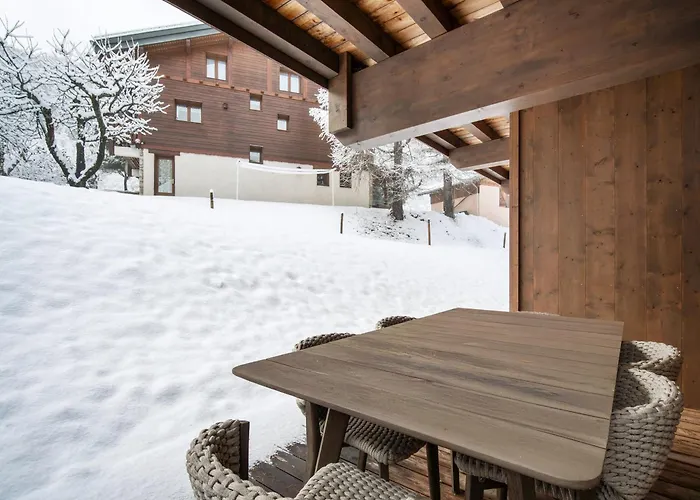 Familial Avec Terrasse Et Wifi, Proche Des Pistes De Le Praz - Fr-1-568-61